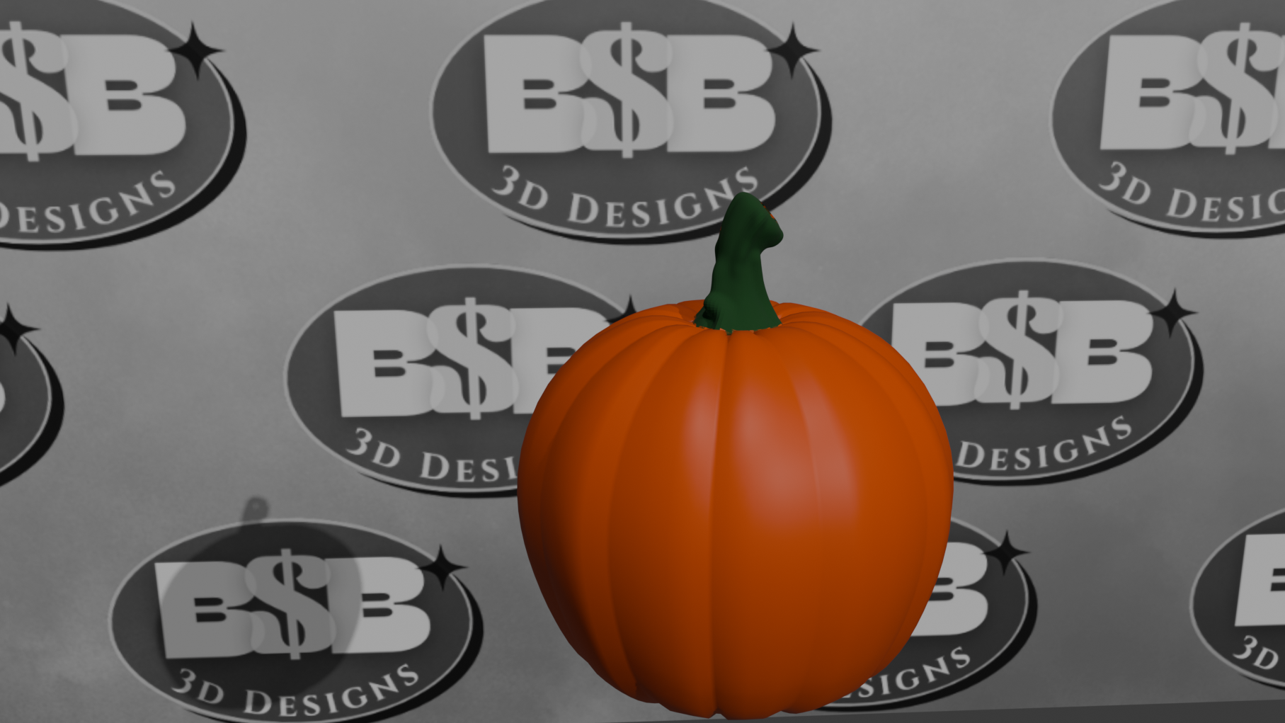 Cute Pumpkin STL File