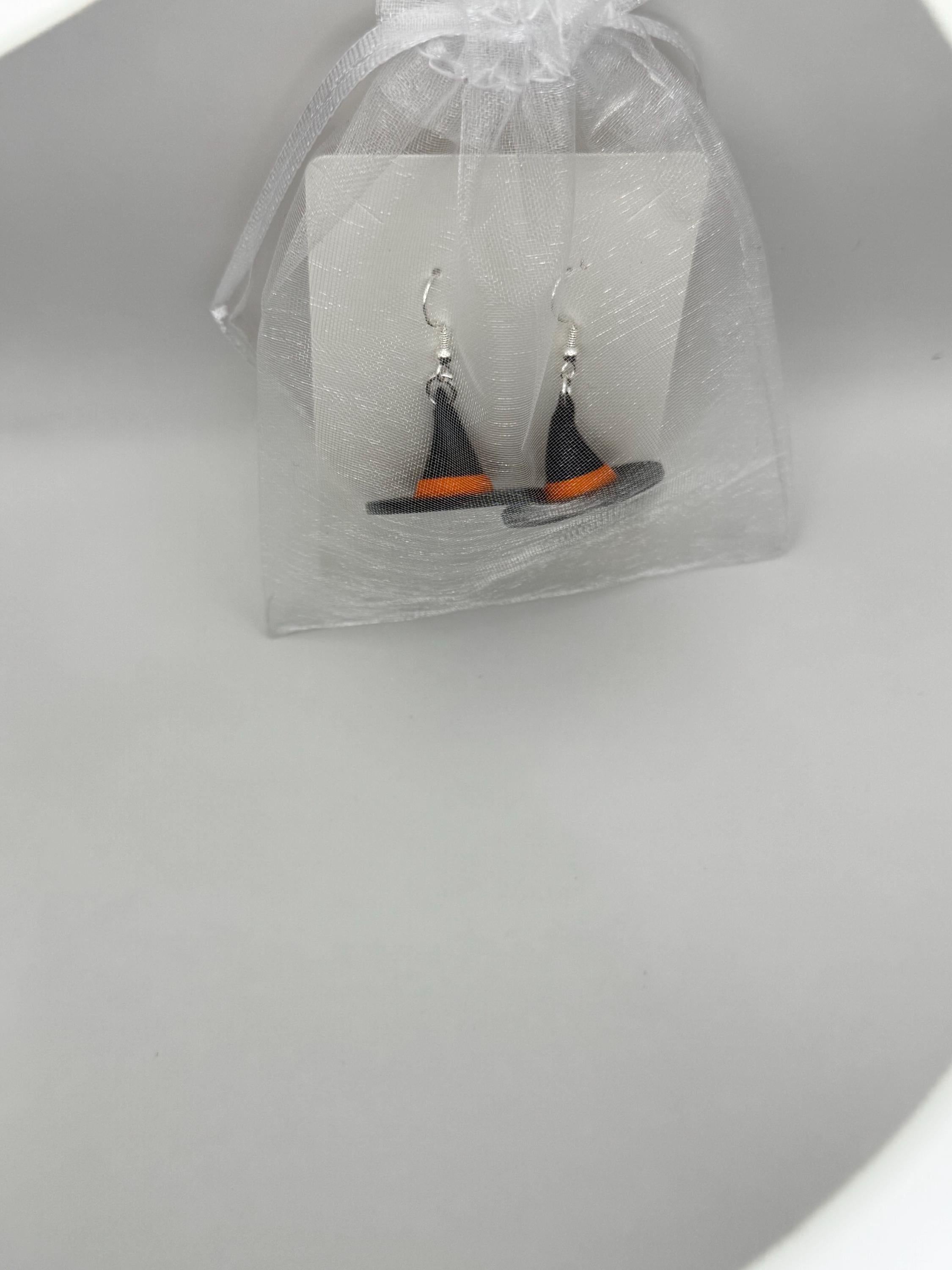 Witch Hat Earrings