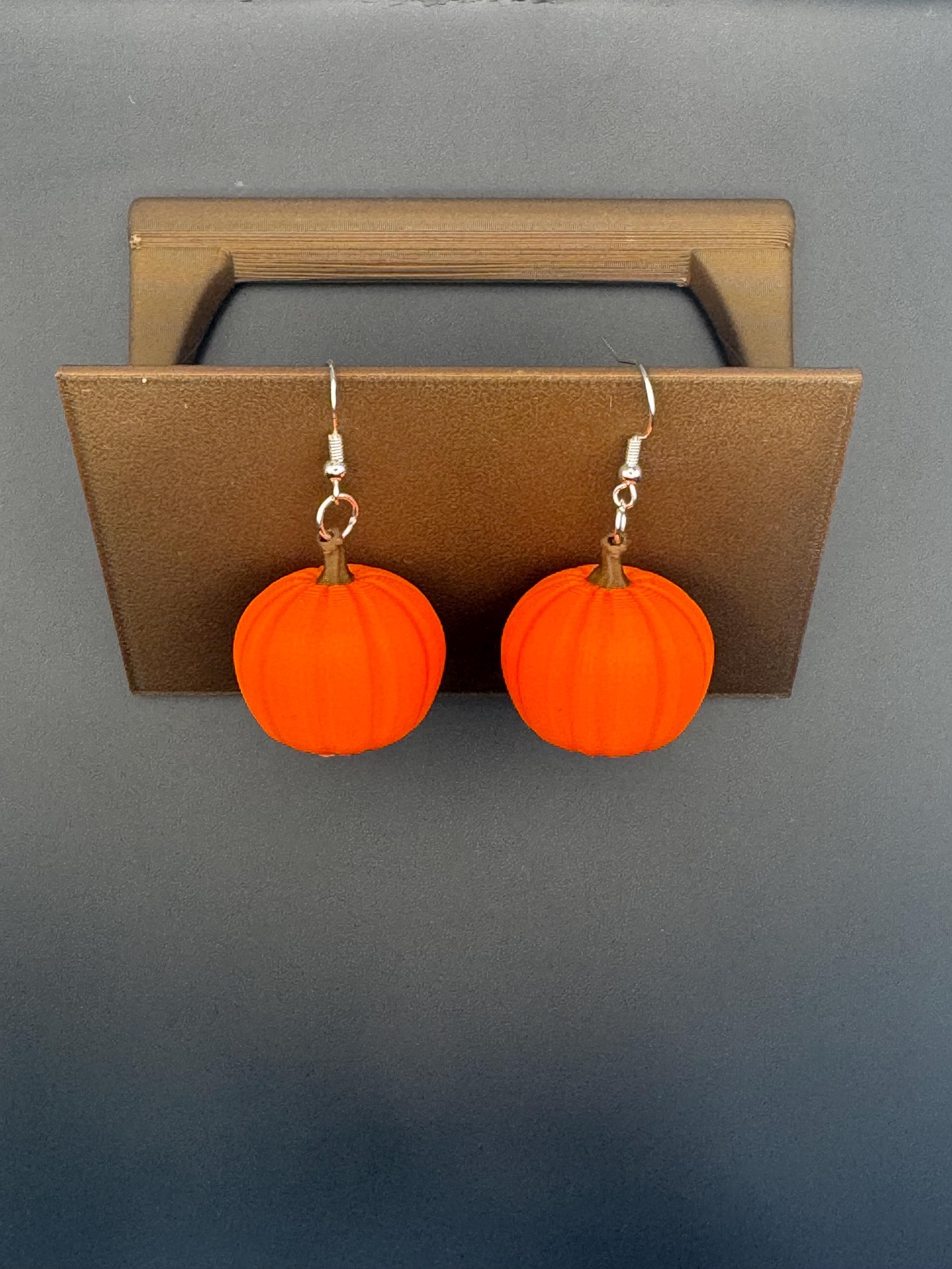 Pumpkin Earrings