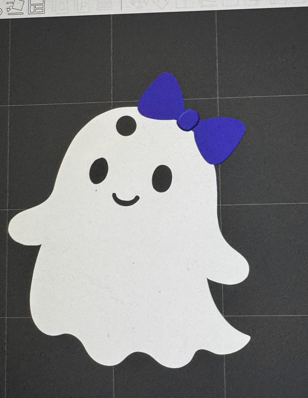 Cute Ghosts with Bows Earrings