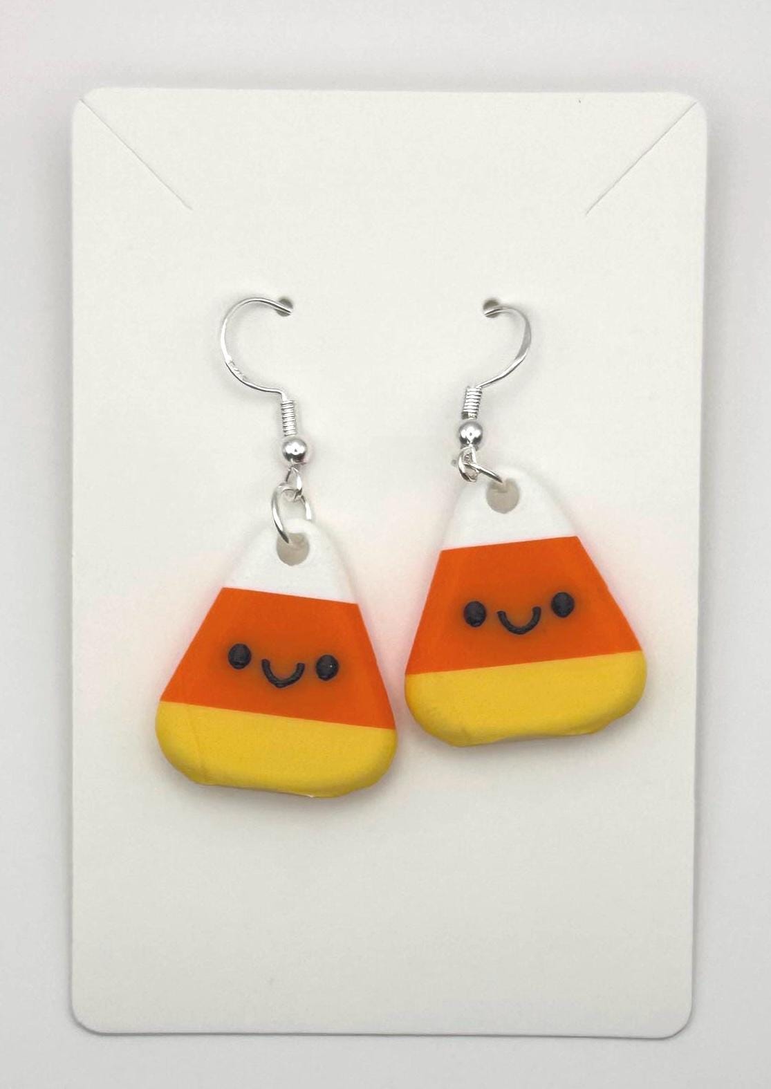 Candy Corn Earrings