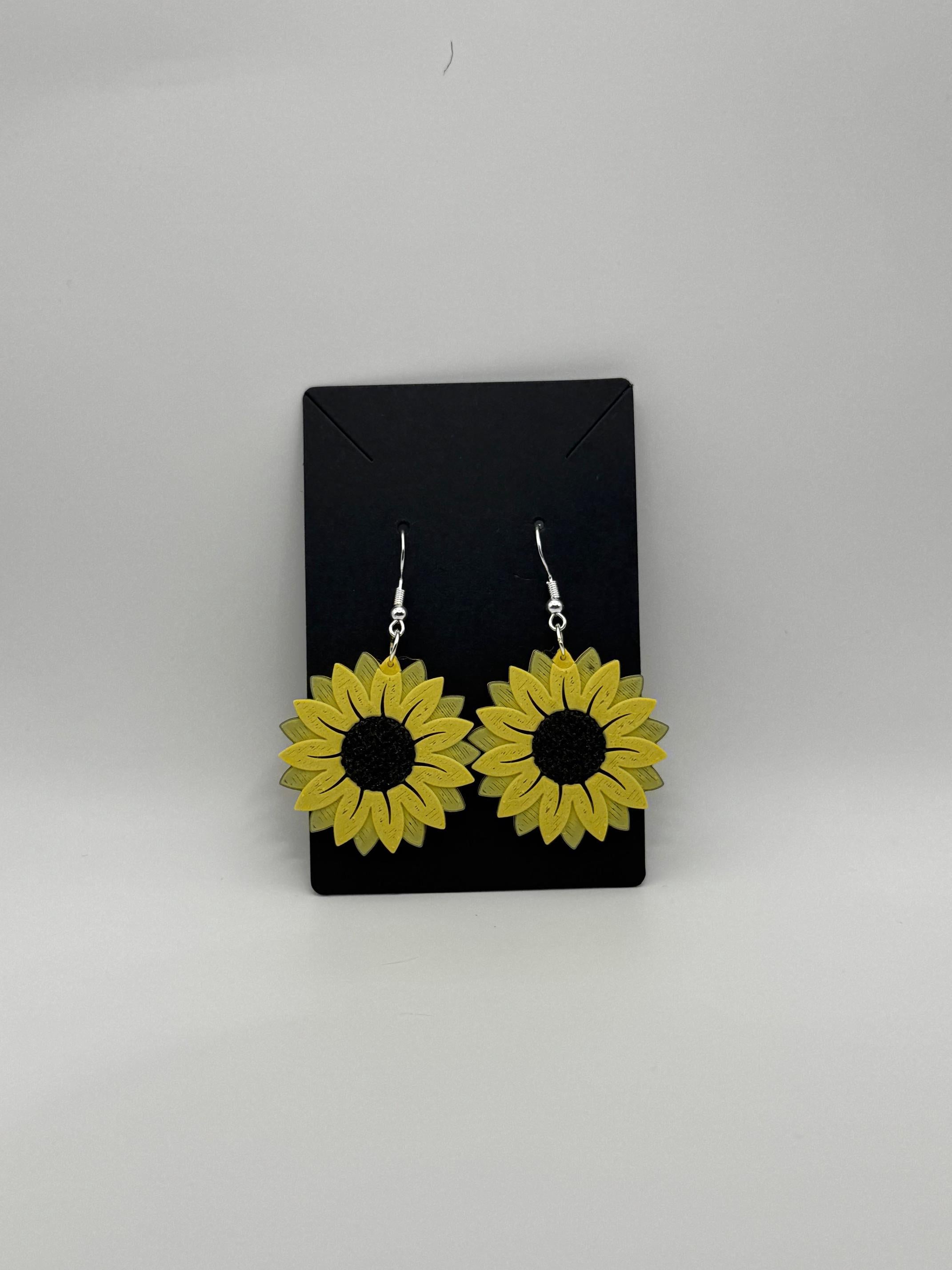 Sunflower Earrings