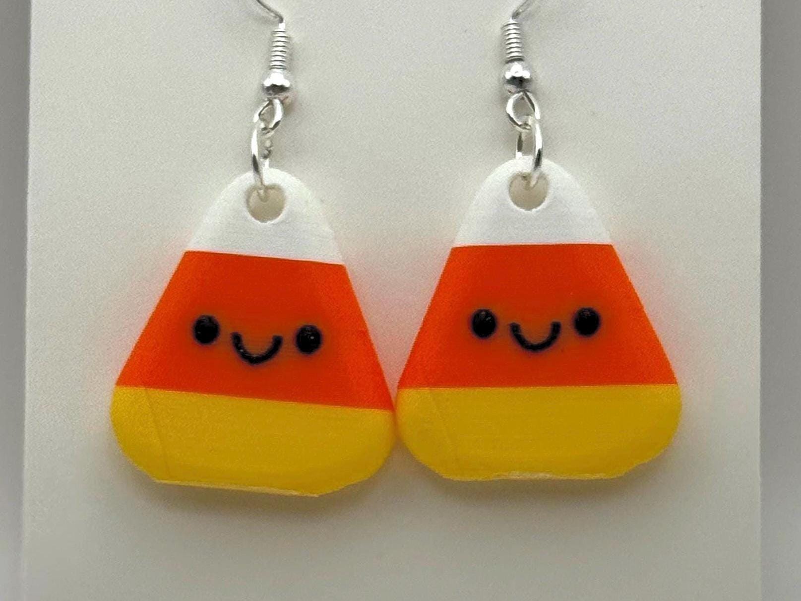 Candy Corn Earrings