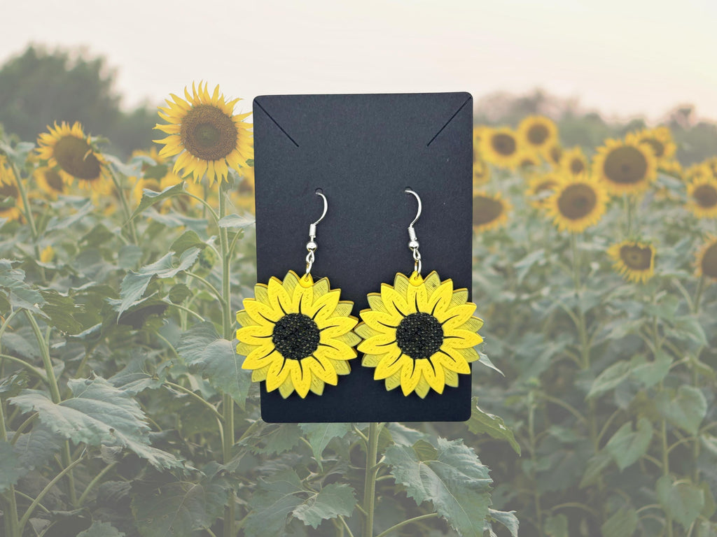 Sunflower Earrings