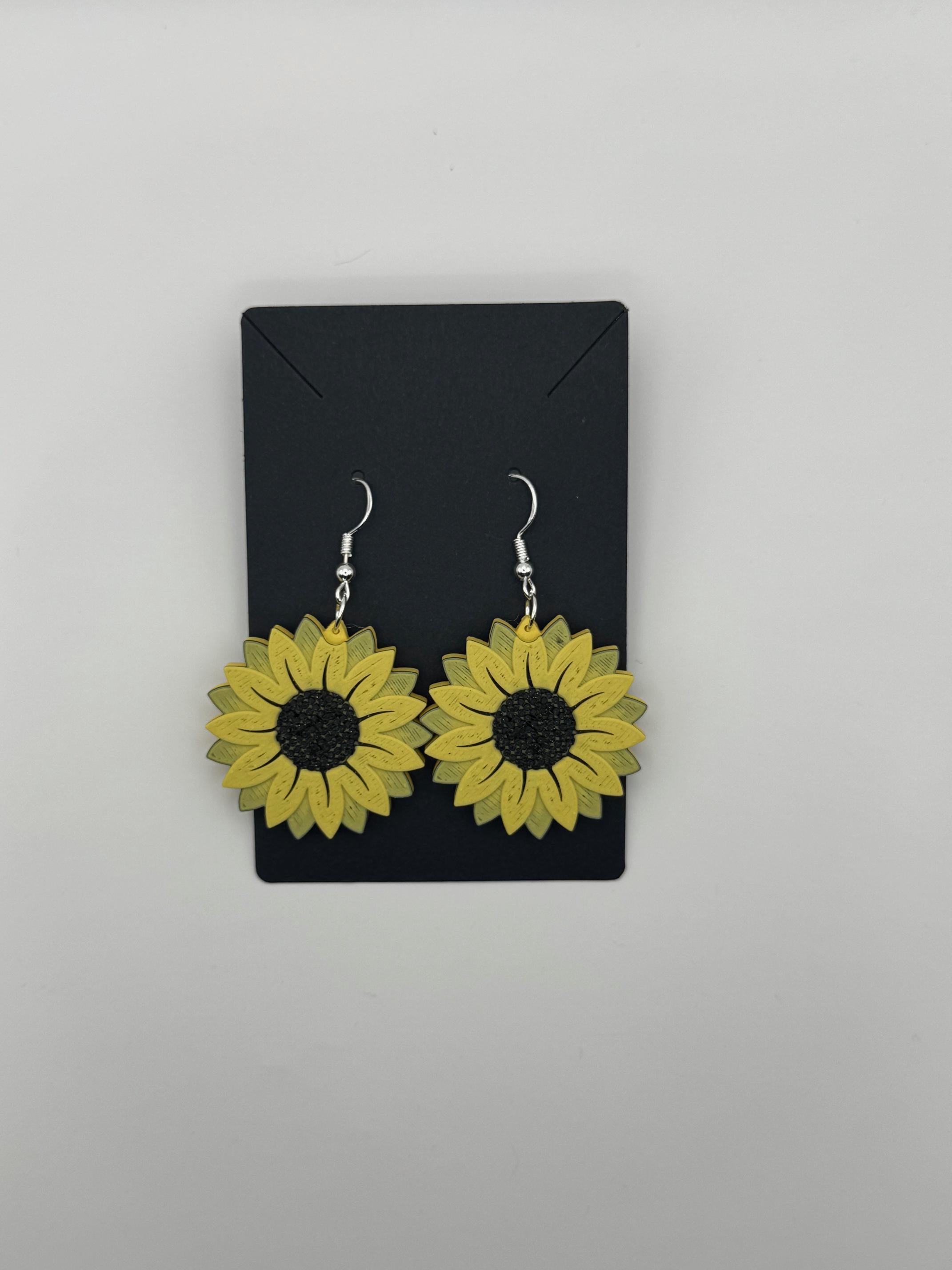 Sunflower Earrings